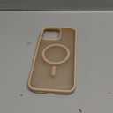 SUPFINE Magnetic for iPhone 16 Pro Max Case(Compatible with MagSafe)(Military Grade Drop Protection) Slim Translucent Matte Shockproof with Anti-Fingerprint Phone Case,Desert Gold