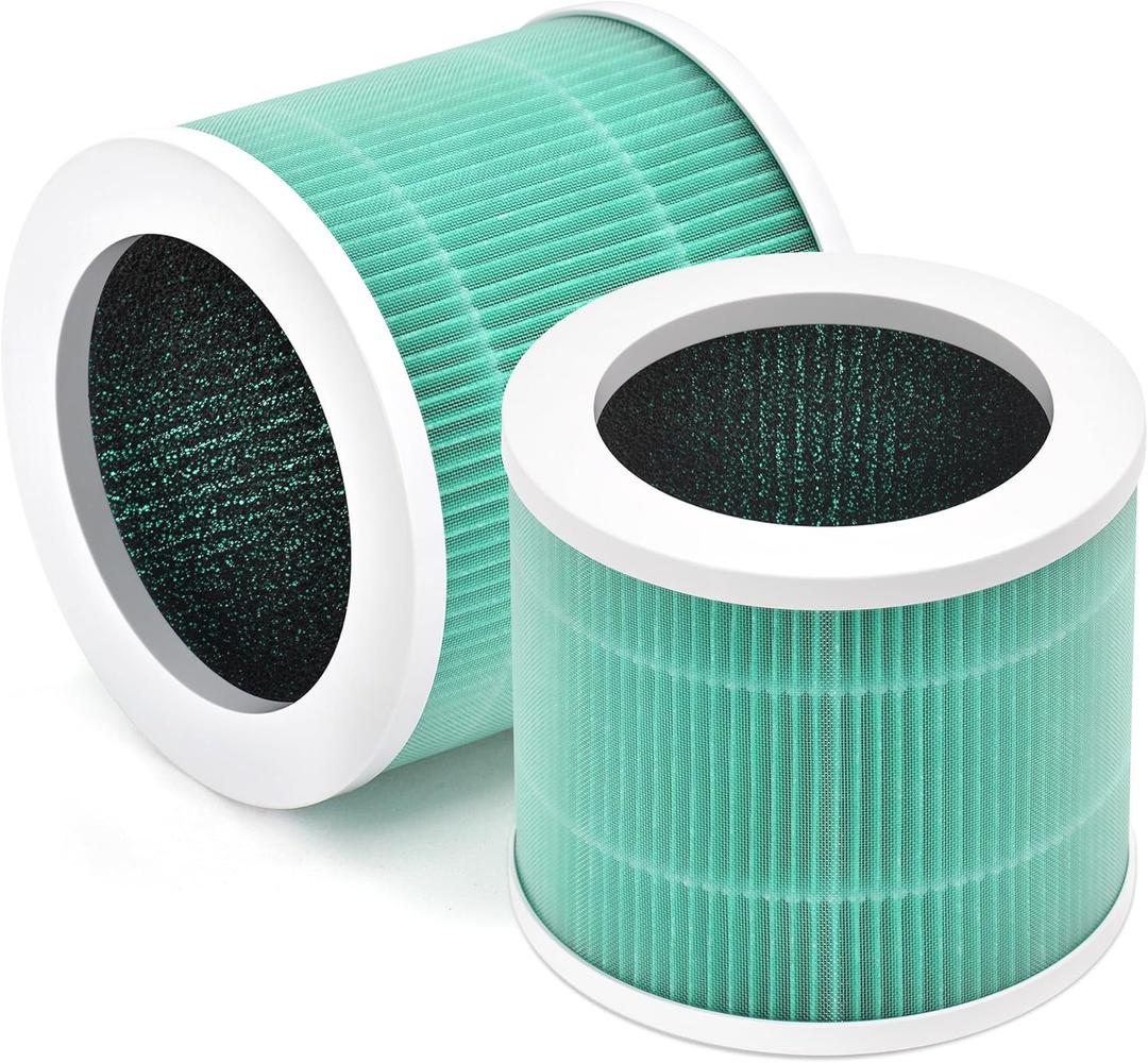 [Odor Remover]A1 Air Filter Replacement Compatible with Vewior Air Purifier Filter Replacement, Model HQSC-50, HQKJ-80, AMEIFU AP01W, KOIOS HQKJ-50 3-in-1 Filtration Efficient Air Cleaner 1 Packs