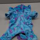 Dinosaur Costume for Small Dogs and Cats, Dog Hoodies Cold Weather Coat,Dog Pajamas for Christmas Halloween (Blue), M