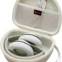XANAD Hard case for Beats Solo 4 / Beats Studio Pro/Beats Studio 3 / Beats Solo 3 / Beats Solo 2 and for TOZO HT2 On-Ear Bluetooth Headphones(Cream) (Khaki)