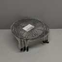 TYZ Metal Potted Plant Stand Set of 3 (Black)