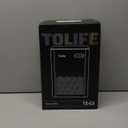 ToLife Dehumidifiers for Home 95 OZ Water Tank, 1000 sq.ft Dehumidifier for Basement Bedroom Bathroom with Auto Shut Off 7 Colors LED Light,White