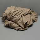 LuxClub 4 PC King Sheet Set, Deep Pockets Wrinkle Free Cooling Bed Sheets Hotel Bedding for Women, Men, Includes 1 Fitted Sheet, 1 Flat Sheet and 2 Pillowcases-Soft Dark Khaki