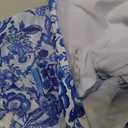 Floerns Women's Plus Size One Piece Swimsuit Floral Print Halter Tie Back Short Sleeve Beachwear (XL)