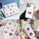 3 x 107 PCS Y2K Stickers, Aesthetic Downtown Girls Sticker Pack for Water Bottle, 2000s Cyber Trend Stickers, Waterproof Vinyl Sticker for Laptop Skateboard Party Supplies