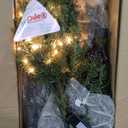Puleo International 10ft Pre-Lit Slim Fraser Christmas Tree with 900 Warm White LED Lights, 2557 Realistic Dense Branch Tips, Easy Setup Artificial Trees with Sturdy Metal Stand