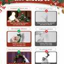 12 Pack Christmas Garland Hangers for Mantle, Reusable Silicone Stocking Holders for Fireplace, Door Frame & Stairways, Large-Sized for Wreath and Christmas Party Decoration (Green)