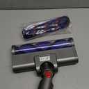 Upgraded 2 Brushes Vacuum Head Replacement for Dyson V7/V8/V10/V11/V15/SV10/SV11/SV12/SV14/SV15/SV22((Not for Slim) | Anti-Tangle Motorhead with LED Light | Quick-Release Cordless Vacuum Cleaner Head (Grey-1pc)