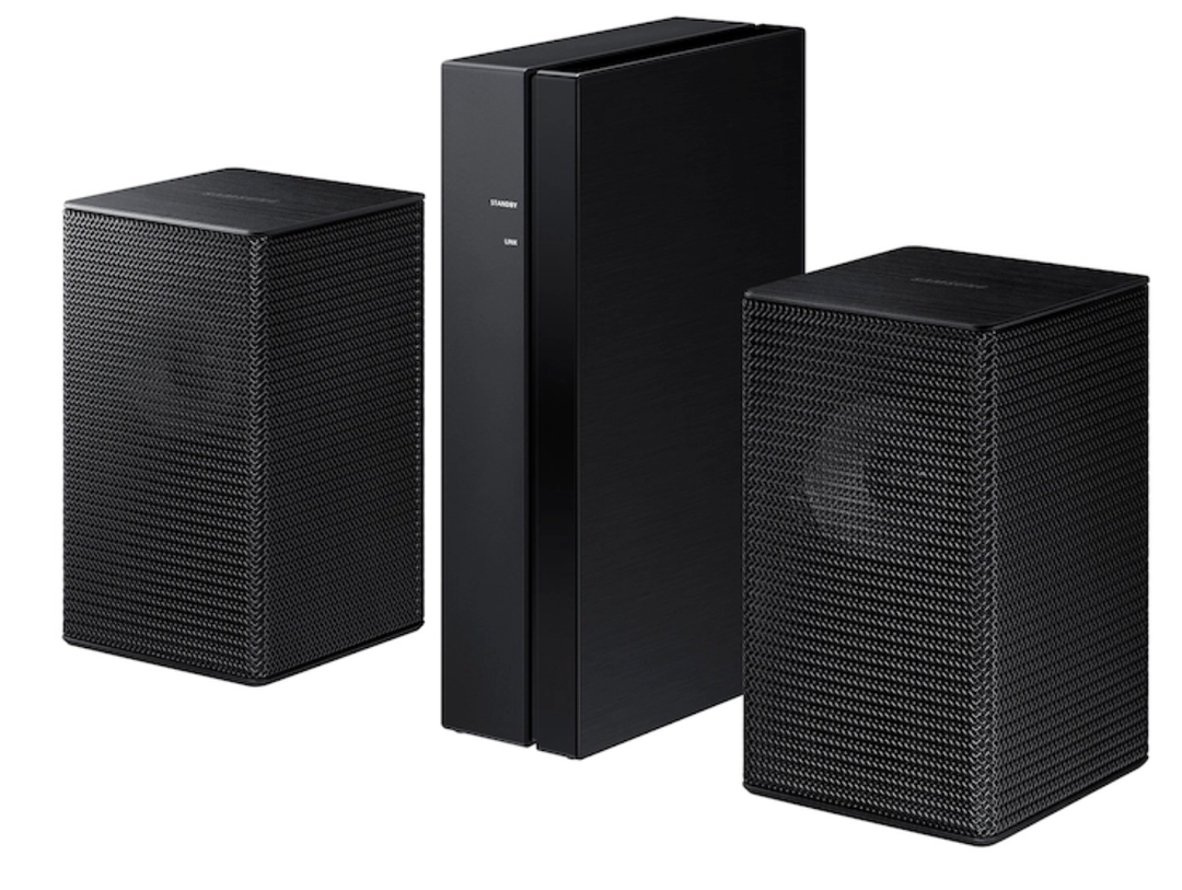 SAMSUNG PS-WC45G Wireless Subwoofer , 
Wireless Rear Speaker Kit SWA-9100S