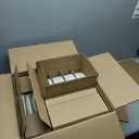 MONITO Ceramic Dinnerware 16 Pieces Dinner Set,Plates Pasta Bowls Cereal Bowls Reactive Change Glaze Dish Sets, Modern Stoneware Dishes,Gift, Creamy white