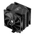Thermalright Burst Assassin 120 EVO Dark CPU Air Cooler Brushed Black Top, 6 Heat Pipes with PWM Quiet Fan CPU Cooler, for AM4/ AM5/Intel lga1851/1700/1150/1151/1200, Dual PWM Fans PC Cooling