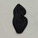 LitBear Sleep Mask for Side Sleeper Women Men, Eye Mask for Sleeping Light Blocking, 3D Contoured Cup Sleeping Mask, Soft Breathable Sleep Eye Mask with Adjustable Elastic Strap for Travel (Black)