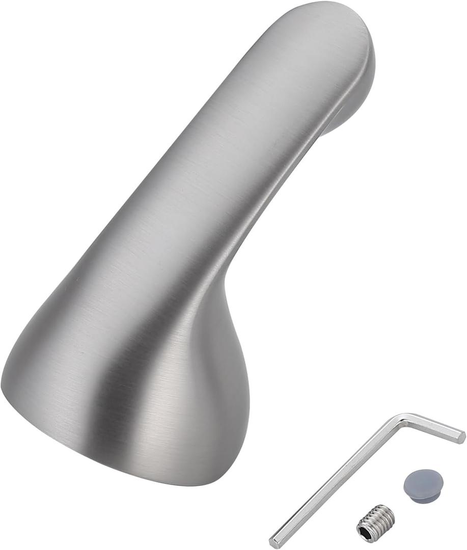 Faucet Handle for Delta Faucet RP21469 Waterfall Single Lever Handle Kit with Set Screw (Brushed Nickel)