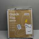 Jool Baby Quick Flip Toilet Seat with Built-in Potty & Splash Guard for Toddler Training, Slow Close (Elongated)