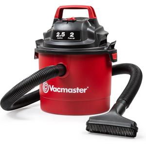 Vacmaster 2.5-Gallon* 2 Peak HP Wall Mountable Wet/Dry Vacuum VOM205P 1101