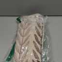 YZJZEDS 100% Cotton Farmhouse Leaves Throw Pillow Covers Set of 2, 18x18 Inch Mixed Beige Pastoral Decorative Print Cushion Covers for Sofa Bed Living Room Home Decor