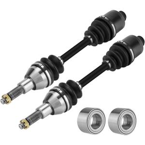 Rear Left & Right CV Axle Half Shaft with Wheel Bearing for Polaris Sportsman 400 500 4x4 HO 1999 2000 2001 2002 1380142