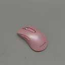 memzuoix 2.4G Wireless Mouse, 1400 DPI Mobile Optical Cordless Mouse with USB Receiver, Portable Computer Mice for Laptop, PC, Desktop, MacBook, 5 Buttons (Pink)
