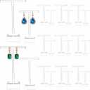 Acrylic Earrings Display Holder T-bar Earrings Stand Holder Tree Stand Countertop Hanging Jewelry Organizer for Necklaces Bracelet