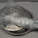 Tri-Ply Stainless Steel Frying Pans Set with Lid,PFOA&PTFE Free Skillets,Chef's Pan Set(8+10+12inch) Frying Pans for cooking,Induction Cookware Sets,Dishwasher and Oven Safe Kitchen set