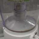 Proctor Silex Electric Citrus Juicer Machine, Large 34 oz. Pitcher, Pressure Activated, 2 Reamers for Big and Small Fruit, Pulp Control, for Orange, Lemon, Grapefruit Juice, White & Green (66340)