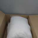 MIULEE Throw Pillows Inserts, Pack of 2 20x20 Inch 100% Virgin Fiber Filling Bed Couch Pillows