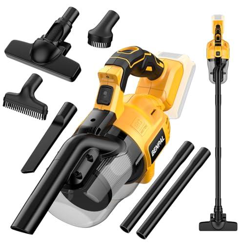 Cordless Vacuum for Dewalt 20V Battery(Battery Not Included), Handheld Vacuum Cleaner with Washable HEPA Filter, Use for Carpets, Car, Furniture