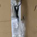 Gold Table Lamp with USB Port, 3 Way Dimmable Touch Control Bedside Lamp, Modern Nightstand Lamp with Glass Shade, Industrial Table Lamp for Bedroom Office, USB A & C, LED Bulb Included