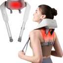 SKG Neck Massager with Heat for Pain Relief, Deep Tissue 6D Kneading, Cordless Neck and Shoulder Massager for Men and Women, Family and Friends