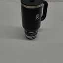 Hydro Flask Travel Tumbler with Handle, Lid and Straw - Insulated Stainless Steel in 32 Oz Black