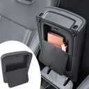 TACOBRO Custom-Fit Hidden Center Console Storage Box for 2022-2025 Hyundai Santa Cruz  Secret Armrest Organizer Compartment