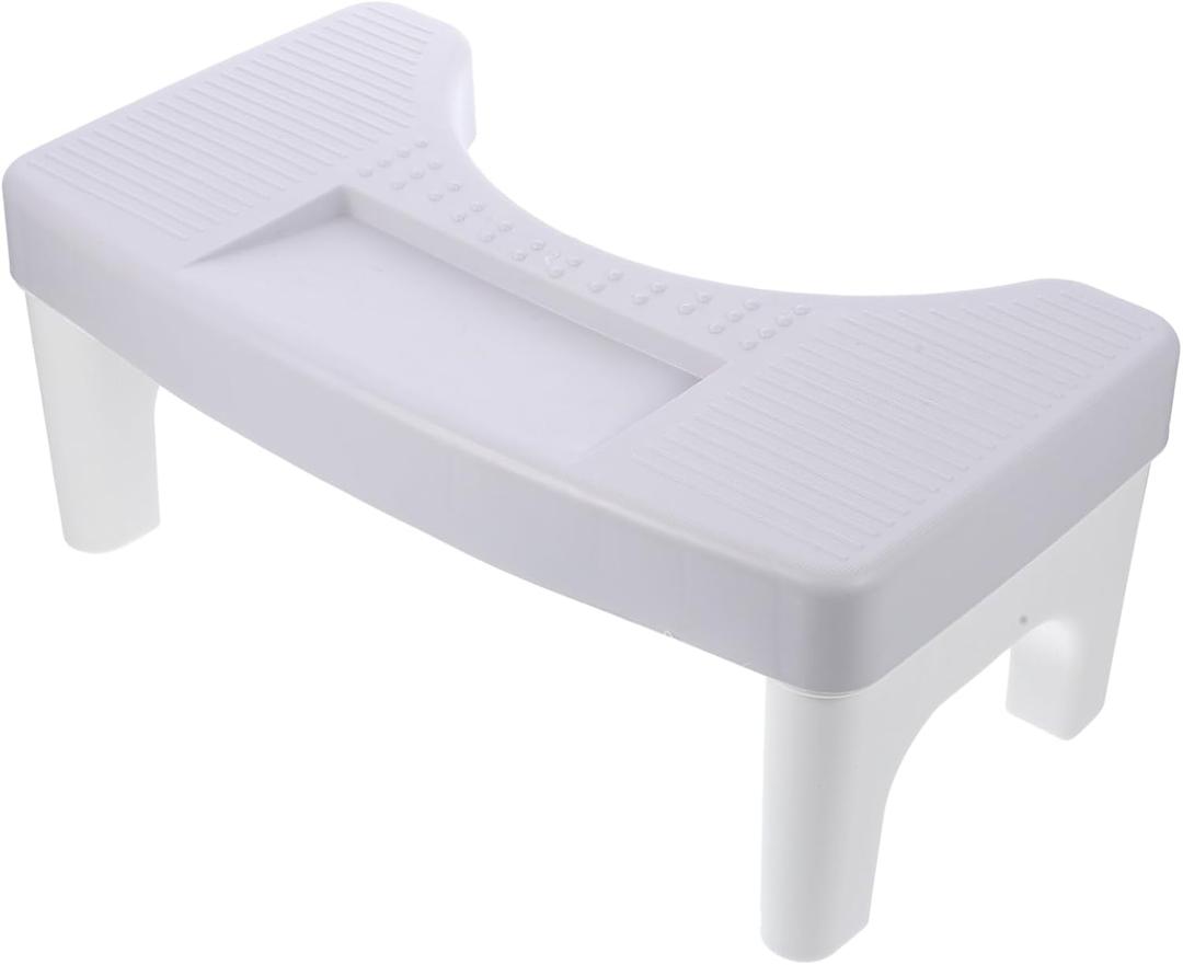 Bathroom Accessory Slip Footrest Stool Comfortable Potty Chair for Adults