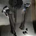 Bass Drum Spurs,Anti-skid Drum Feet Percussion Instrument Accessory(2 Pcs)