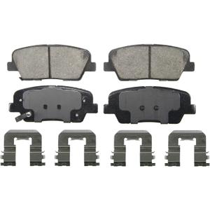 Wagner QS ZD1284 Disc Brake Pad Set, Chamfered Edges for Smooth, Quiet Stops, Fits 2011–2015 Kia Sorento