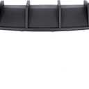 Rear Bumper Diffuser Compatible with 2012-2014 Dodge Charger SRT8 Lower Lip Valance Bumper Splitter Spoiler Shark Fin Plastic Matte Black