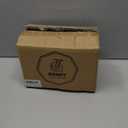 ZDNEY 3 Inch Caster Wheels - Set of 4 Heavy Duty Rubber Castors With Brake 1200Lbs, Silent Industrial Plate Casters for Cart Furniture Workbench (2 Brake & 2 Swivel)