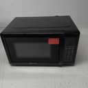 Emerson MW7302B Compact Countertop Microwave Oven with Touch Control, LED Display, 700W, 10 Power Levels, 6 Auto Menus, Glass Turntable and Child Safe Lock, 0.7 Cu., Ft. Black