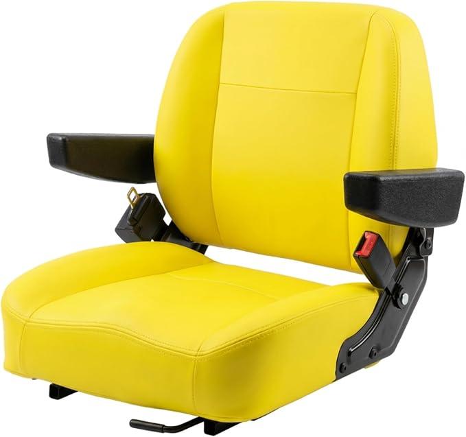 Universal Tractor Seat Forklift, Suspension Seats for John Deere 1020 1530 2020 2030 2040 5210 5300, fits for Ford & New Holland 3000 3010 3300 3400 3600 3610