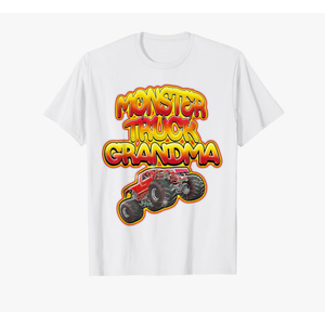 Brand: Monster Trucks Family Members
Monster Truck Grandma Hot Red Graffiti Style Funny T-Shirt,L