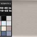 URMONA 40'' x 22'' Waterproof Silicone Under Sink Mat Cabinet and Counter Protector, Shelf Liner for Kitchen and Bathroom, Storage and Organizers, Litter Mat, Pet Cat Puppy EssentialsWhite Sand