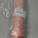 Coppetta 5-Ounce Dessert Cups, 50 Disposable Ice Cream Cups - Lids Sold Separately, Sturdy, Red Paper Frozen Yogurt Bowls, For Hot And Cold Foods, Perfect For Gelato Or Mousse - Restaurantware