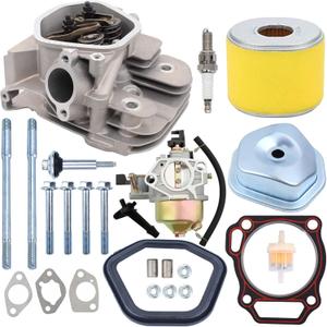 Cylinder Head Kit Compatible with Honda GX340 GX390 11HP 13HP Engine and Power with Carburetor