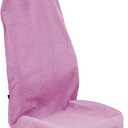 Car Seat Cover Protector Front Seats,for Gym Workout,Running,Swimming,Beach and Hiking,Waterproof Sweat Towel Bucket Seat Covers for Cars SUV Trucks (Pink, 1Pcs)