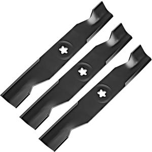 Replacement 173920 High Lift Mower Blades, Compatible with 48" Cut Craftsman Hu sqvarna Pou LAN GTH YTH 2148 2448 Lawn Mower, Replace for 180054 532180054 532173920 PP24005, 3 PACK