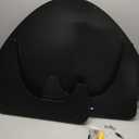 Mid Century Modern Coffee Table - Black Wooden Coffee Table for Living Room,Center Table Suitable for Bedroom Living Room Reception Office Tables (Black, Small 34.5 * 23.5 * 16in)