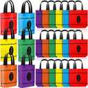 Hosuly 24 Pcs Pre-K Graduation Gifts Crayon Tote Bags End of Year Gift Bags Bulk Goodies Decor for Teacher Appreciation Preschool Kindergarten Graduation Back to School Party Supplies
