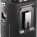 Portable Waist Fan, 4 Speeds 13000RPM Strong Airflow, belt fan with up to 22H of Working Time, Hands-Free Neck Fan, Rechargeable Wearable Personal Fan for Outdoor, Hiking,Jobsite, Farms (Black)