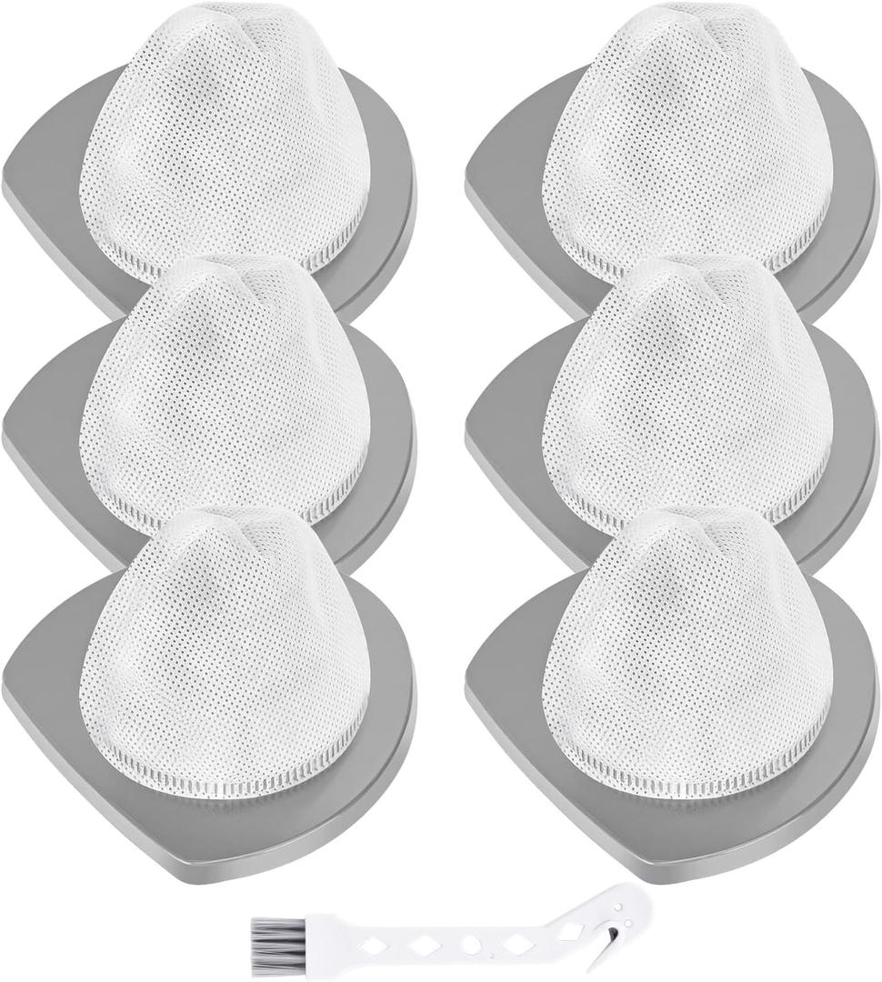6 Pack 2033 Vacuum Replacement Filter for Bissell Featherweight Stick Lightweight Bagless Vacuum 2033, 20331, 20334, 20333, 20336, 20339, 2033M,Compare to Part 1611508