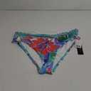 La Blanca Women's Standard Cross Over High Waist Swimsuit Bottom (16, Multi//Tropics of Tropez)