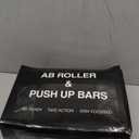 Fitness Insanity Ab Roller & Push Up Bars